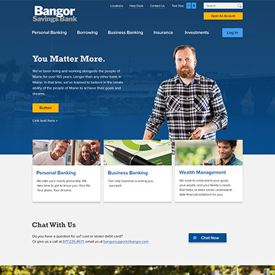 Link to Bangor Savings Bank case study